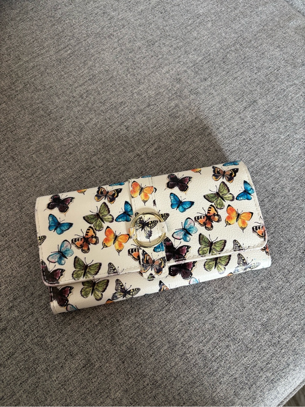 RFID Blocking Butterfly Wallet with a million compartments